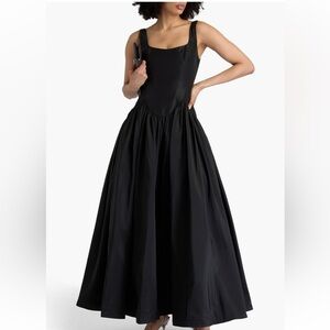 Zac Posen Gathered Taffeta Gown